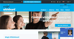 Desktop Screenshot of magicwhiteboard.co.uk